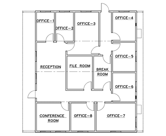 48' x 40' Administration Buildings